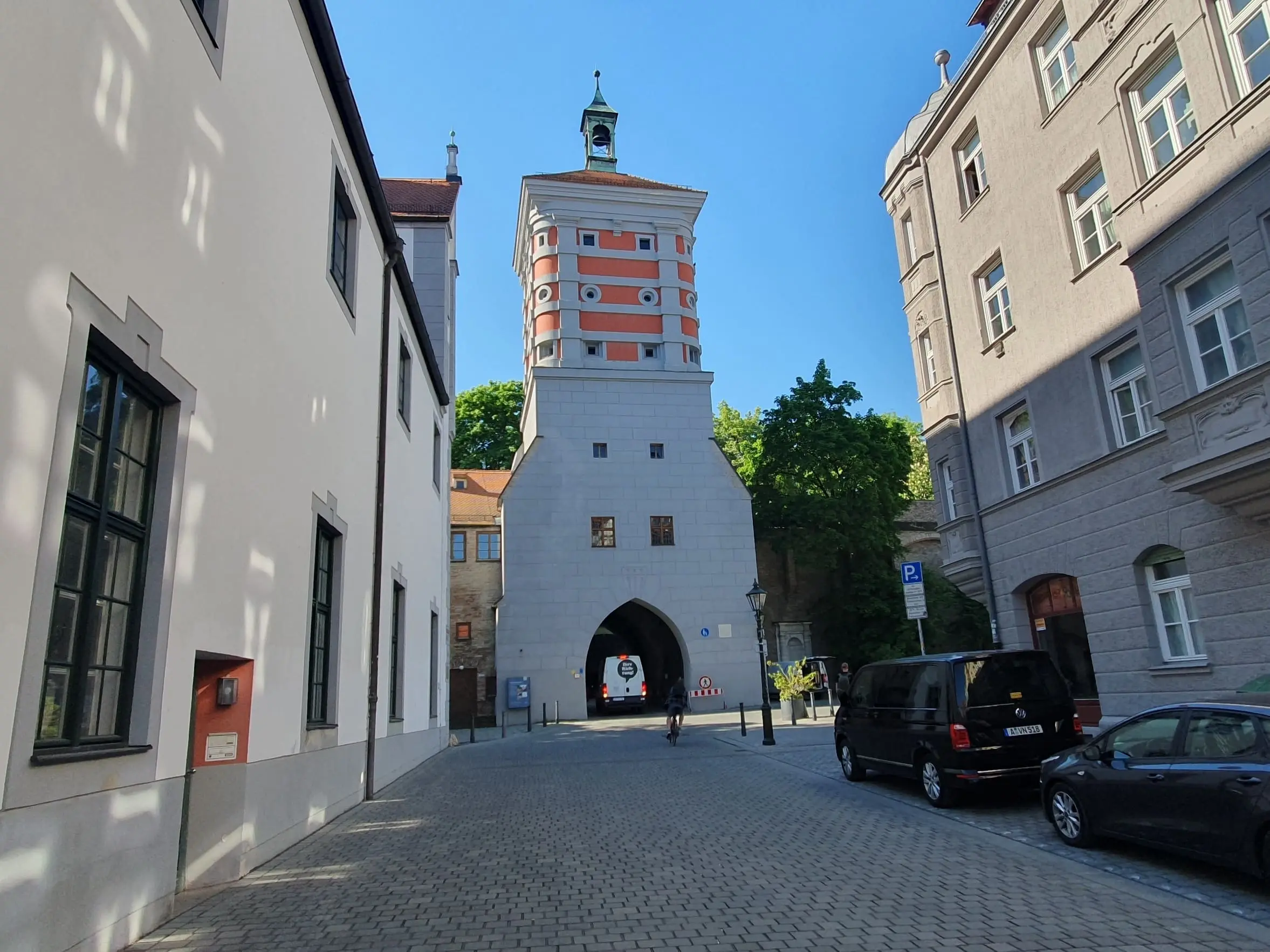 Rotes Tor, Augsburg von der nördlichen Seite