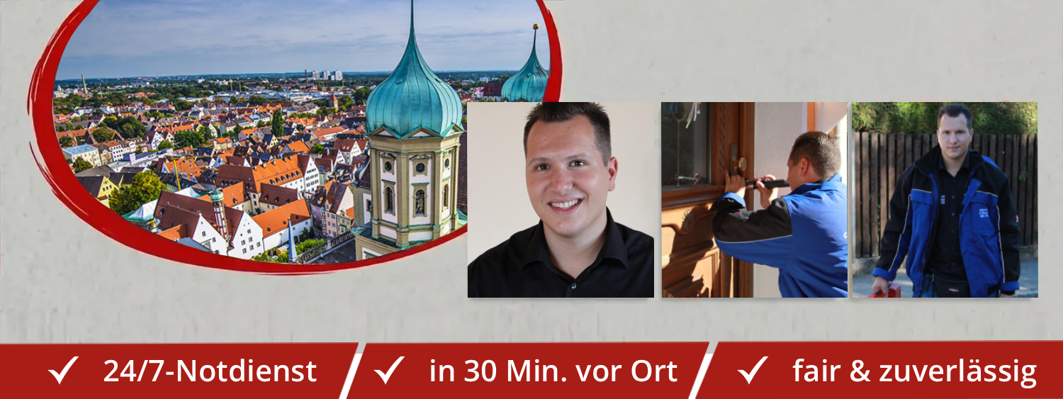 Schlüsseldienst Augsburg ab 52,- EUR