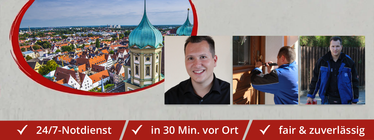 Schlüsseldienst Augsburg ab 52,- EUR